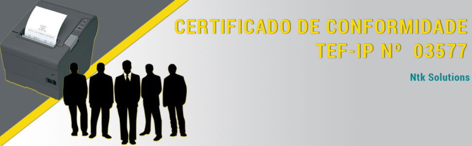 Certificação Tef-IP Nr. 03577