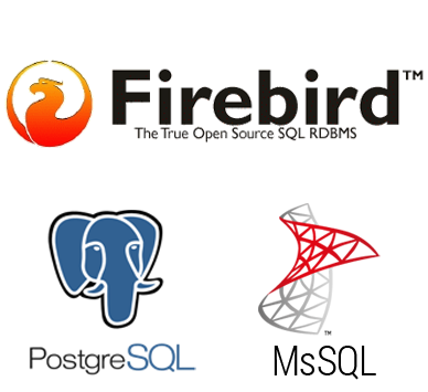 Firebird PostgreSQL MsSQL